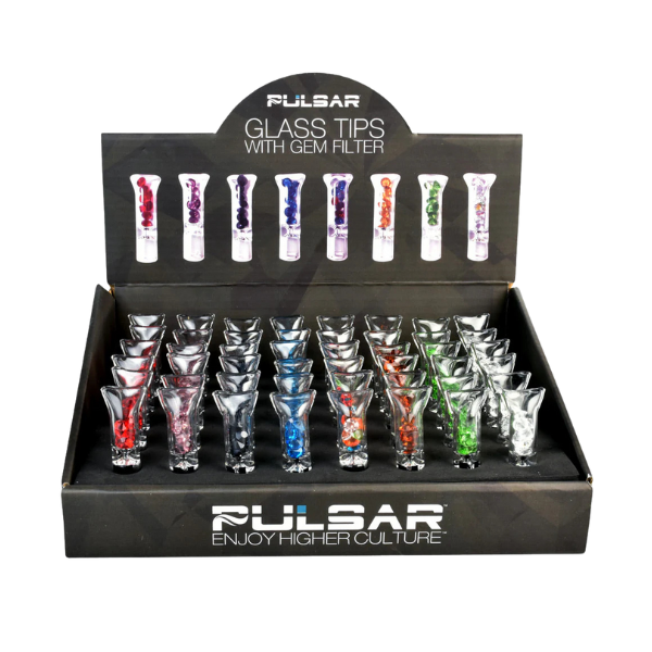 Pulsar Glass Joint/Blunt Tip / Jewels